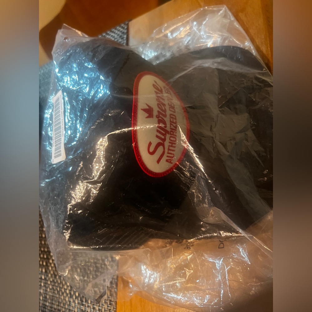 Supreme Authorized Dealer Mesh Black 5-Panel (SS25)
